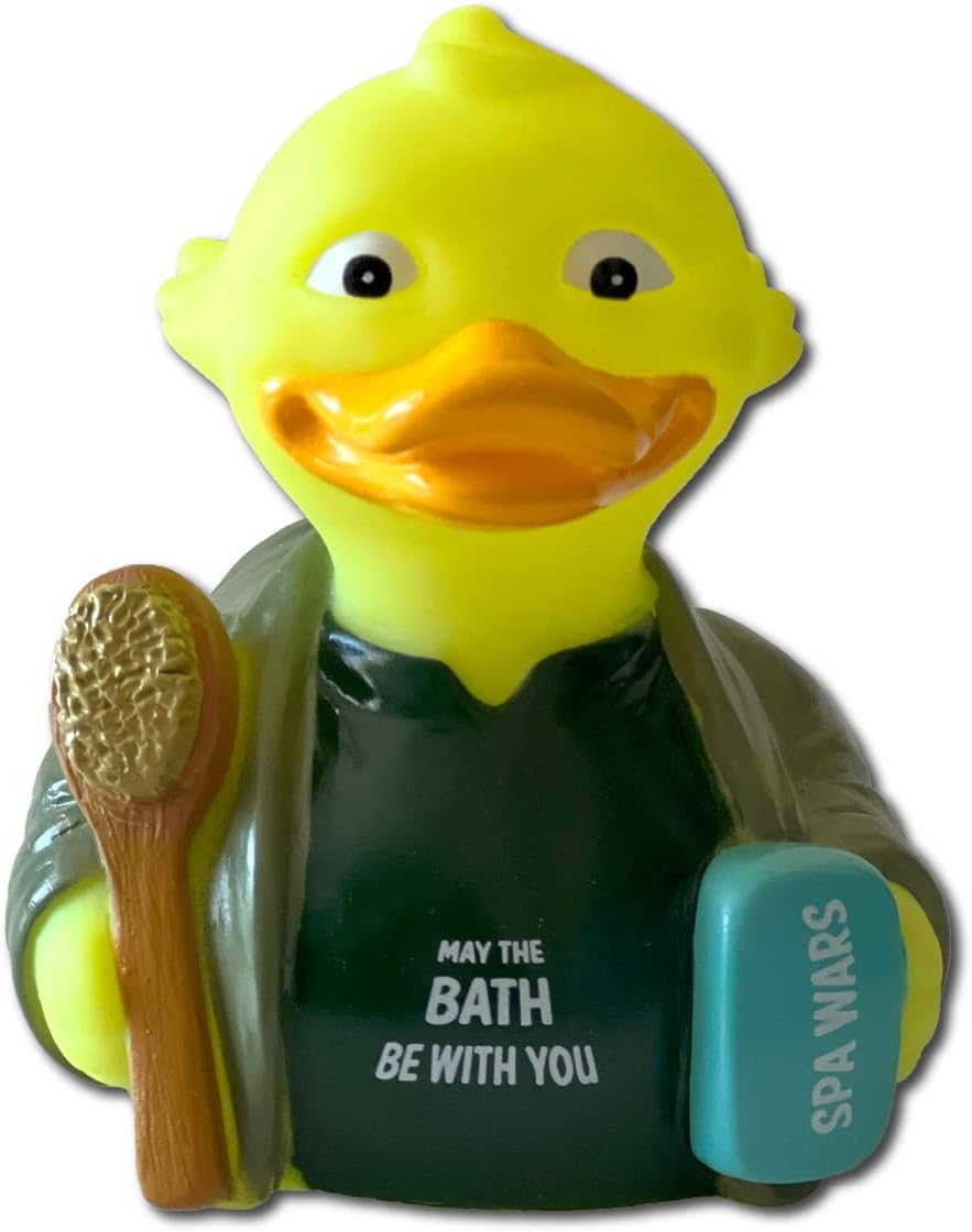 CelebriDucks - Spa Wars - Floating Rubber Ducks - Collectible Bath Toy Gift for Kids & Adults of All Ages