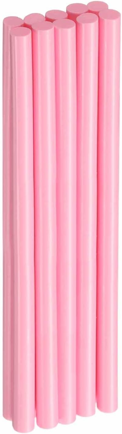 HARFINGTON 10pcs Hot Glue Sticks 0.28" Dia x 5.91" Long EVA Mini Hot Melt