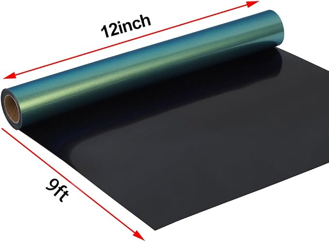 FUNKAKA Chameleon HTV Vinyl Roll Heat Transfer Vinyl