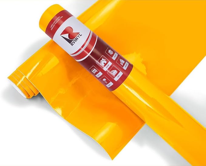 3M Sunflower Yellow Adhesive Craft Vinyl 12in x 10ft