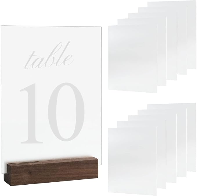 10 Pack Frosted Acrylic Sign Blank