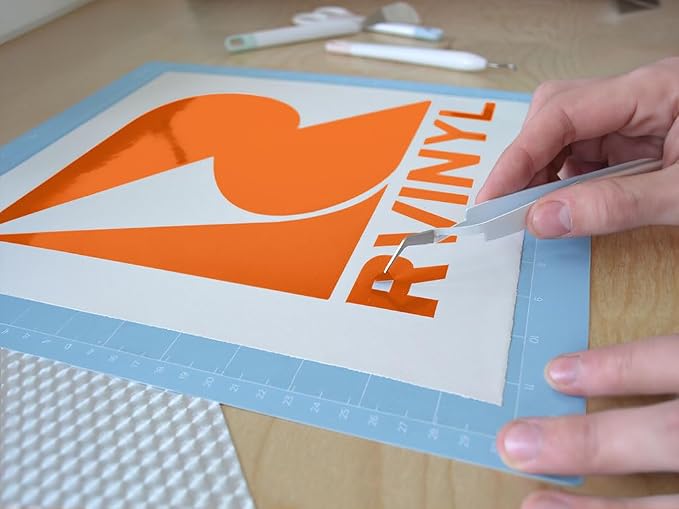 3M Bright Orange Cast Adhesive Vinyl 12in x 5ft