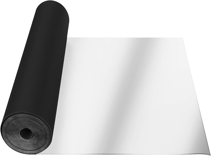 Pushglossy EVA Foam Roll 2mm Thickness Foams Sheets 23.6" x 393.7" Metallic