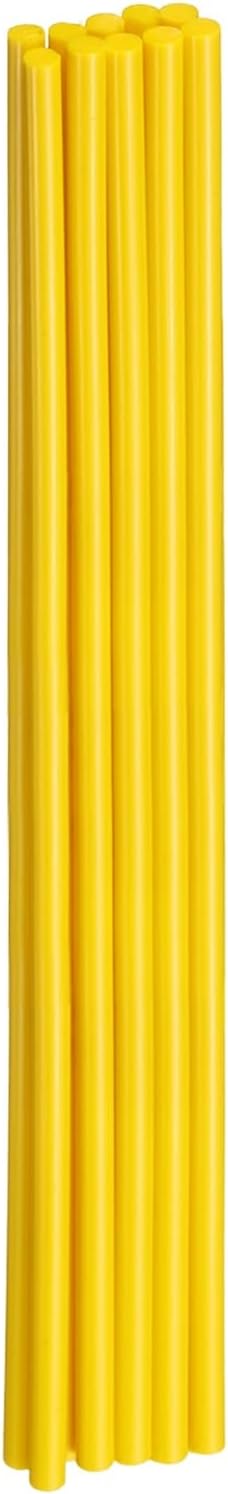 HARFINGTON 10pcs Hot Glue Sticks 0.28" Dia x 11.81" Long EVA Mini Hot Melt