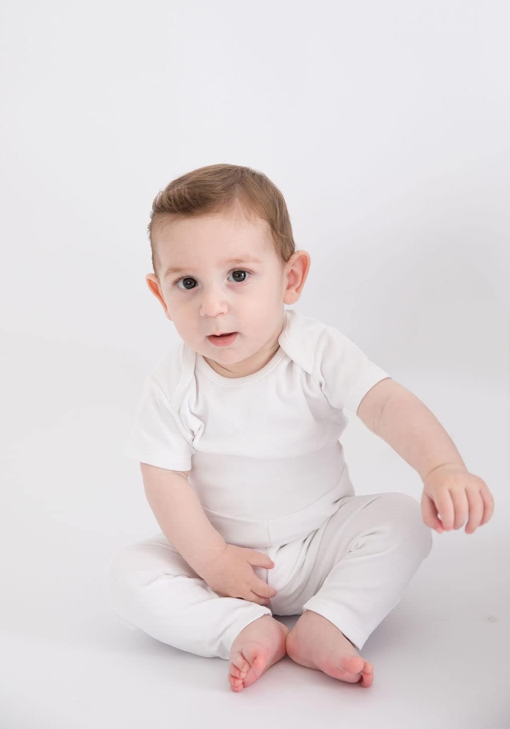 Pimbi&Bimpi | Premium Peruvian PIMA Cotton | Footed Baby Pants | Unisex: Baby boy and Baby Girl Pants