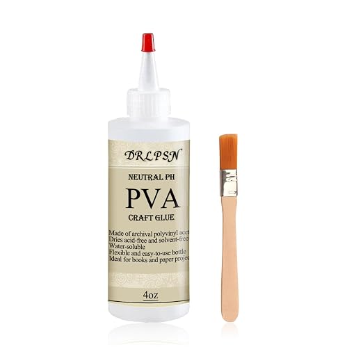 PVA Glue Book Binding, PH Neutral PVA Adhesive, Professional-Grade Strength