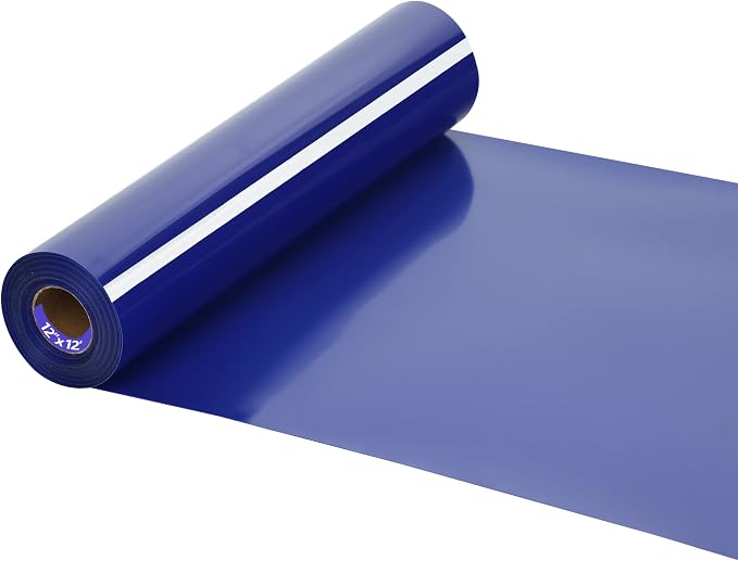 HTV Iron on Vinyl 12Inch by 12ft Roll HTV Heat Transfer Vinyl