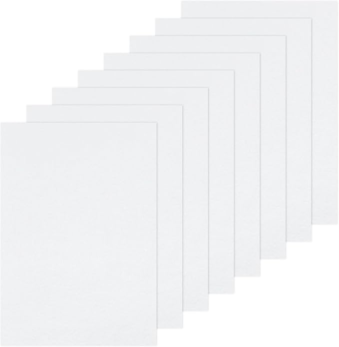 Luomorgo 8 Pcs 8 x 12 Inch Stiff Felt, 2mm Thick,