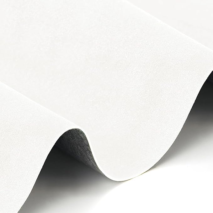 Self Adhesive Plush Velvet Fabric Sheets Velvet Flock Paper Roll Soft Flocking