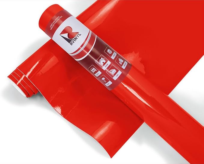ORACAL 951 Signal Red Gloss Permanent Adhesive Vinyl Roll