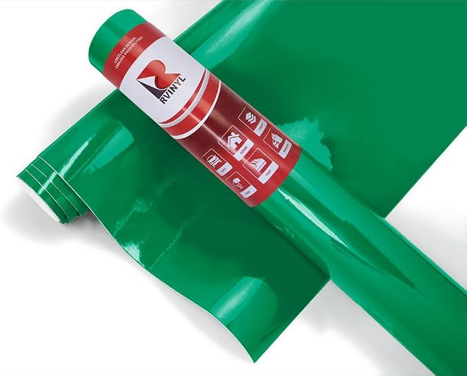 3M 7125 Kelly Green Gloss Permanent Adhesive Vinyl Roll