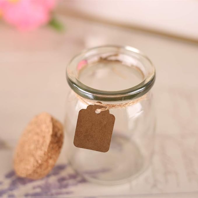 30Pcs Small Glass Jars with Lids，3.4 oz Small Glass Potion Bottles | Small Jars