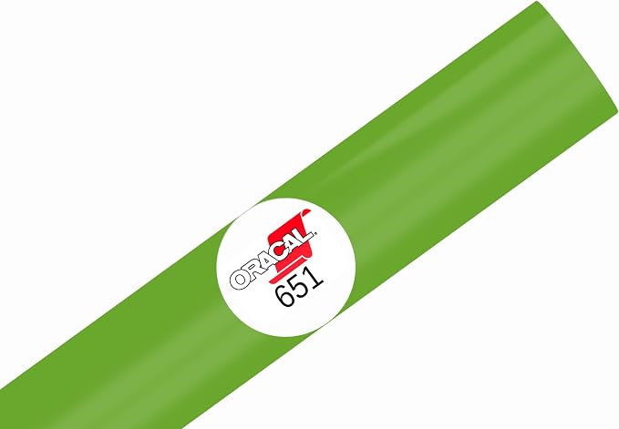 ORACAL 651 Glossy Permanent Vinyl 12 Inch x 15 Feet