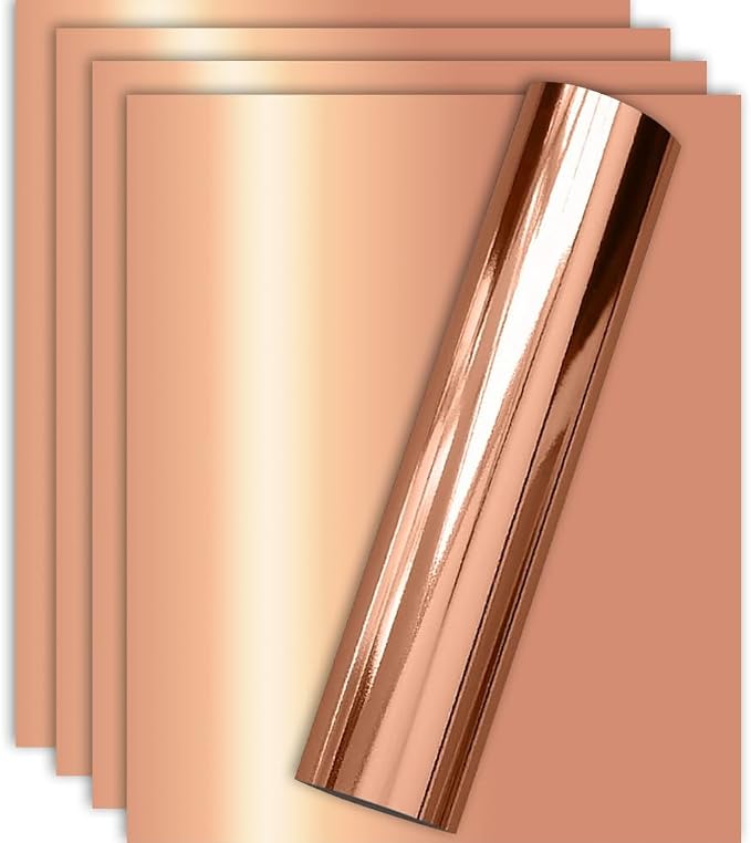 Rose Gold Foil HTV Heat Transfer Vinyl