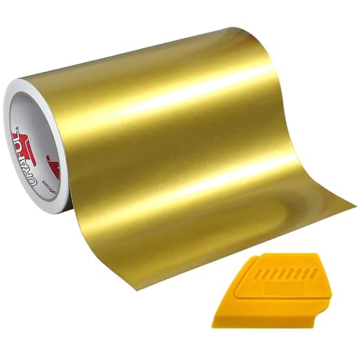 ORACAL 651 Permanent Glossy Metallic Gold Adhesive Vinyl