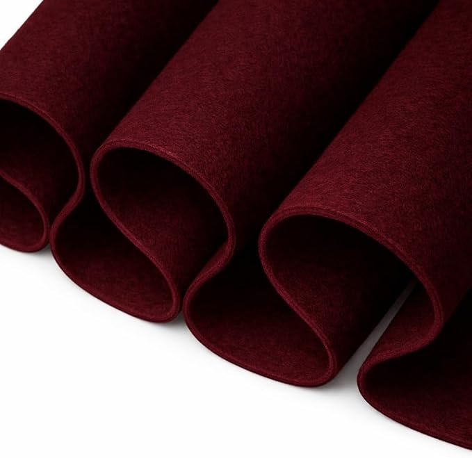 FabricLA Felt Fabric 72" Wide 1.6mm Thick Acrylic Felt by The Yard