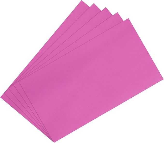 MECCANIXITY EVA Foam Sheets Rose Red 35.4 Inch x 19.7 Inch 2mm Thick Crafts