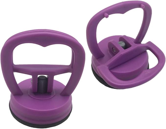 2 Pcs Heavy Duty Suction Cups Ruler Handle