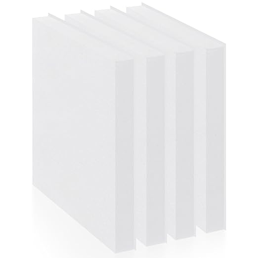 4 Pcs 1" Thick Foam Padding Sheet
