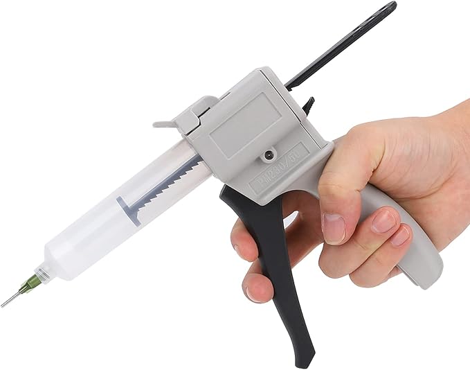 Dispenser Glue Gun, 30ml Manual Dispenser Glue Gun Plastic Manual Single Tube