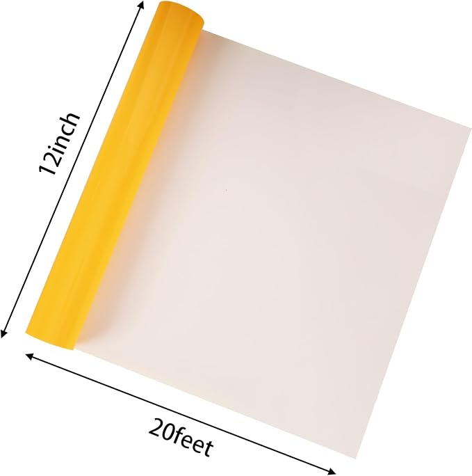 guangyintong Yellow Puff Heat Transfer Vinyl HTV Rolls