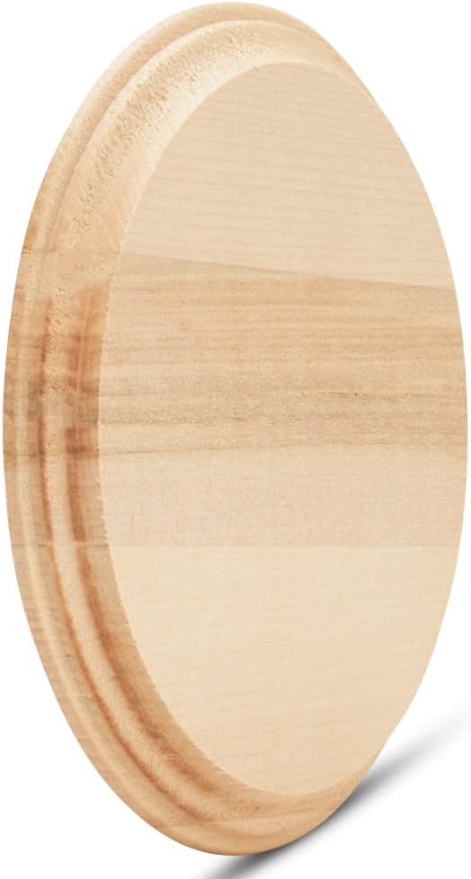 Round Wooden Discs 5 inch, Modern Coasters, Wood Rounds