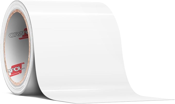ORACAL 651 Gloss White Permanent Vinyl Tape Roll – Premium Adhesive Film