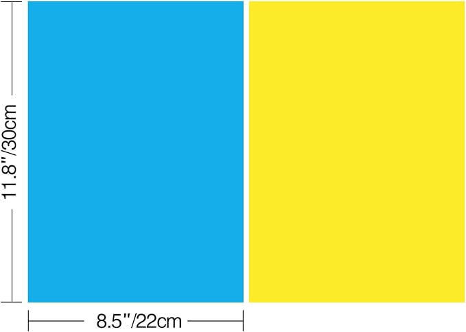 Outus 104 Pcs Colored Cellophane Sheets Cellophane Wrapping Paper