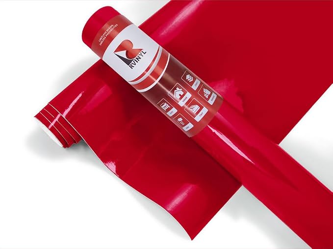 3M Cardinal Red Cast Adhesive Vinyl 12in x 5ft