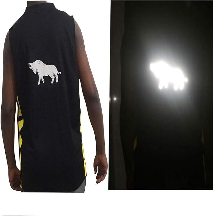 FUNKAKA Heat Transfer Vinyl Reflective Light Gray HTV Roll, Reflective HTV Vinyl