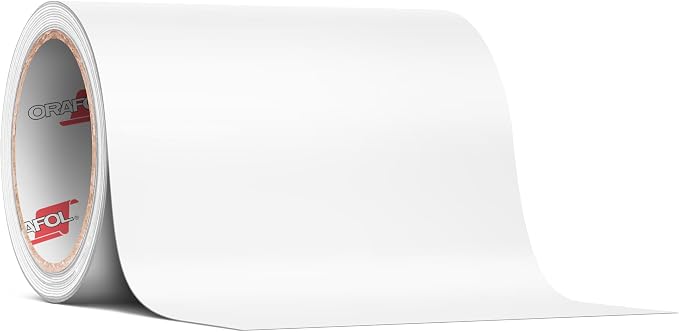 ORACAL 651 Matte White Permanent Vinyl Tape Roll – Premium Adhesive Film