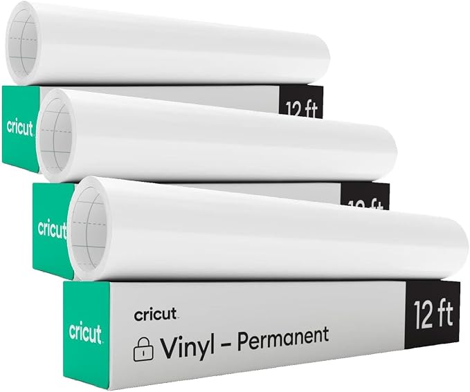 Cricut Premium Permanent Vinyl, 12ft