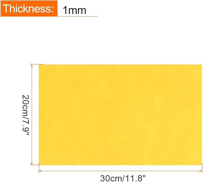 MECCANIXITY Adhesive Felt Sheets, Felt Fabric Crafts Back Adhesive Felt Sheets