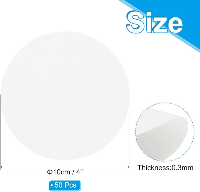 PATIKIL 4inch Circle Card Stock