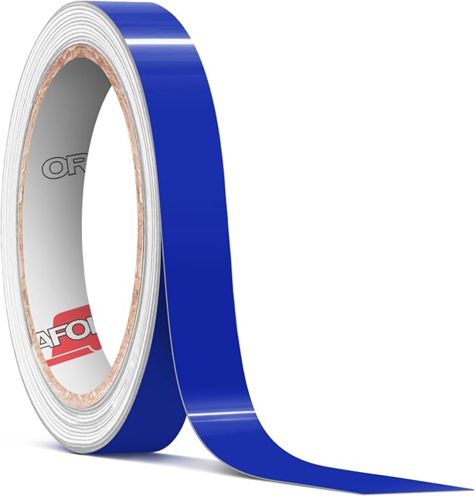 ORACAL 651 Gloss Brilliant Blue Permanent Vinyl Tape Roll – Premium Adhesive