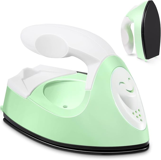 Honoson Mini Craft Iron Mini Heat Press Small Iron 3.93 x 2.36 x 2.76 in