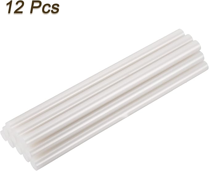 uxcell 12pcs Full Size Hot Glue Sticks