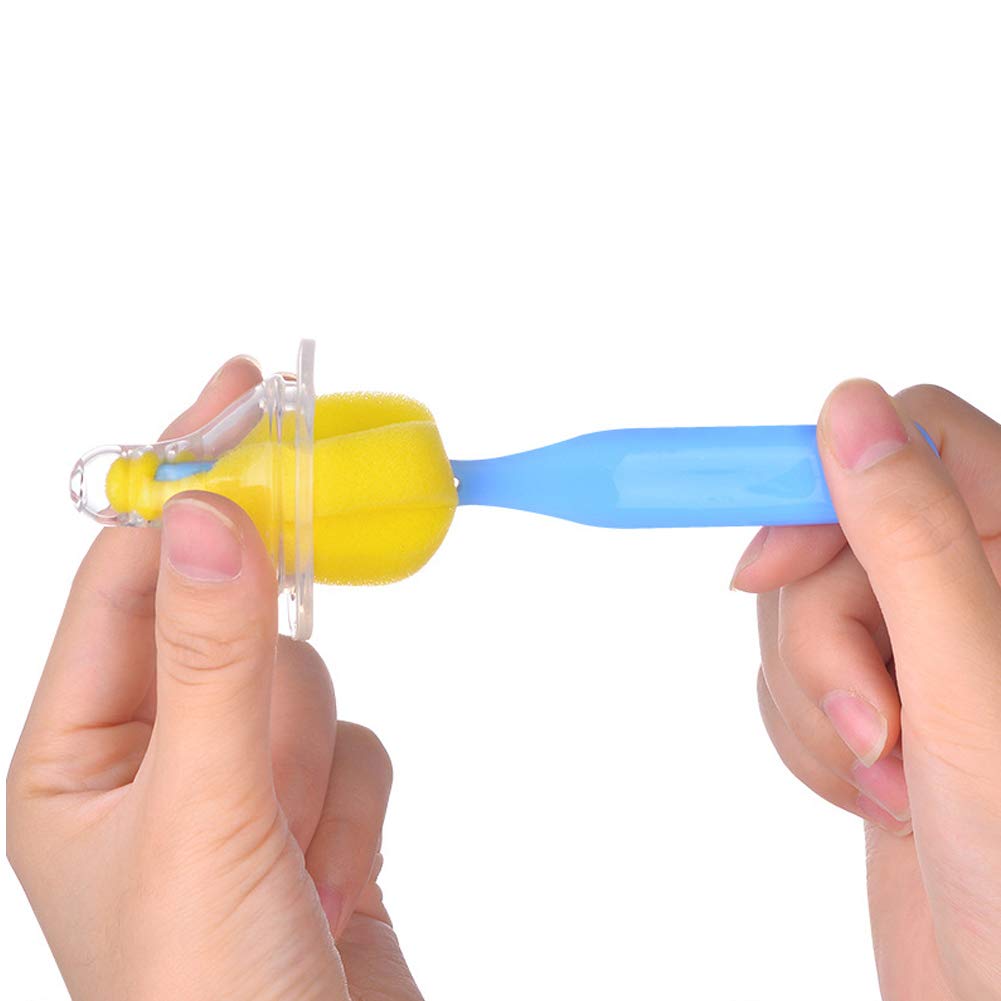 PayPie 14 Pack Bottle Nipple Cleaner Sponge Brush for Standard Nipples Scrubber