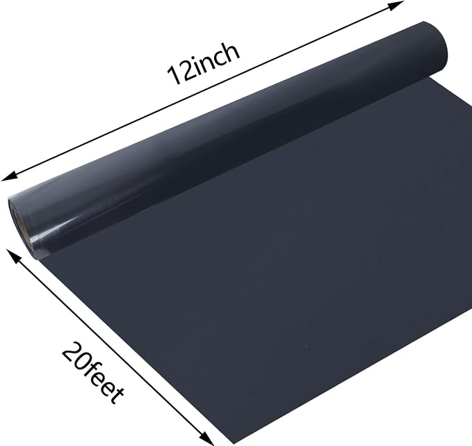 guangyintong Reflective Black Heat Transfer Vinyl HTV Rolls