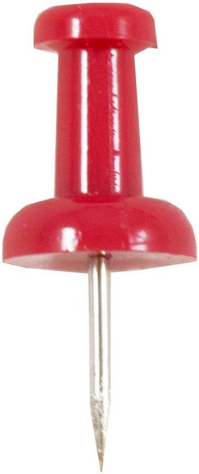 JAM PAPER Colorful Push Pins