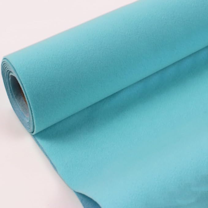 Mint Green Self Adhesive Soft Velvet Drawer Liner DIY Fabric Felt Liner