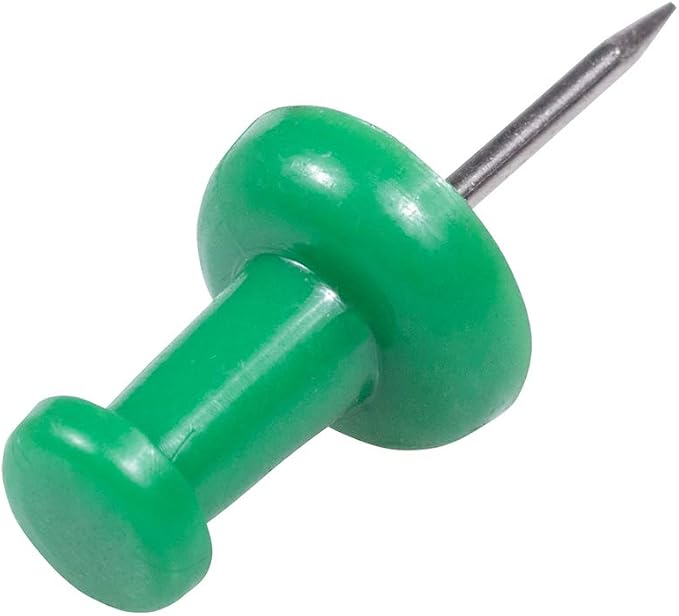 JAM PAPER Colorful Push Pins
