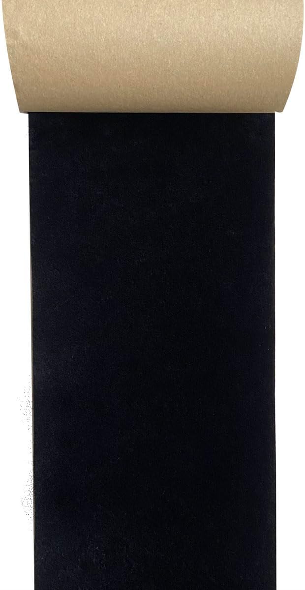 Adhesive Black Velvet Felt Fabric Liner Felt Drawer Liner Wallpaper