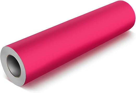 VViViD DECO65 Pink Matte Permanent Adhesive Craft Vinyl