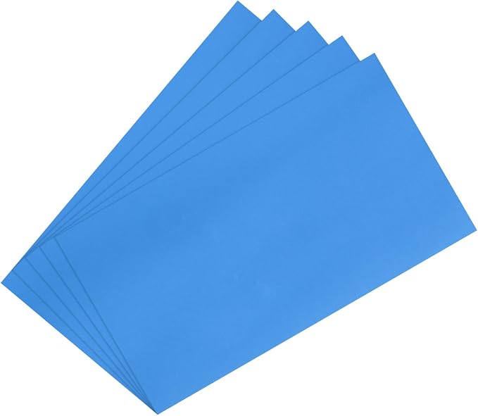 MECCANIXITY EVA Foam Sheets Lake Blue 35.4 Inch x 19.7 Inch 2mm Thick Crafts