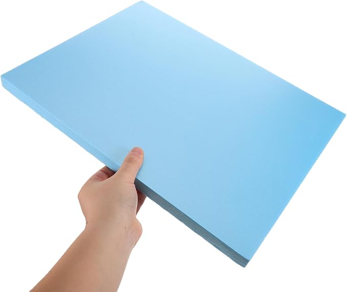 PRETYZOOM Foam Board Sheets for DIY Crafting 30x40x2cm High Density Blue