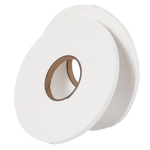 Tatuo 2 Rolls Double Sided Foam Tape PE Foam Tape Sponge Soft Mounting Adhesive