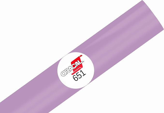 ORACAL 651 Glossy Permanent Vinyl 12 Inch x 15 Feet