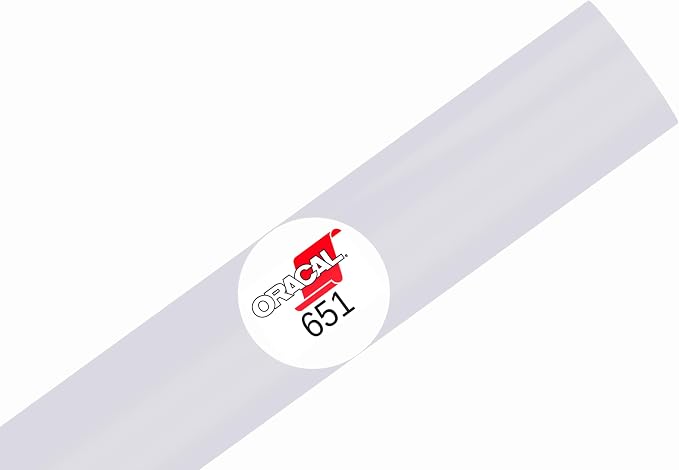 ORACAL 651 Glossy Permanent Vinyl 12 Inch x 10 Feet