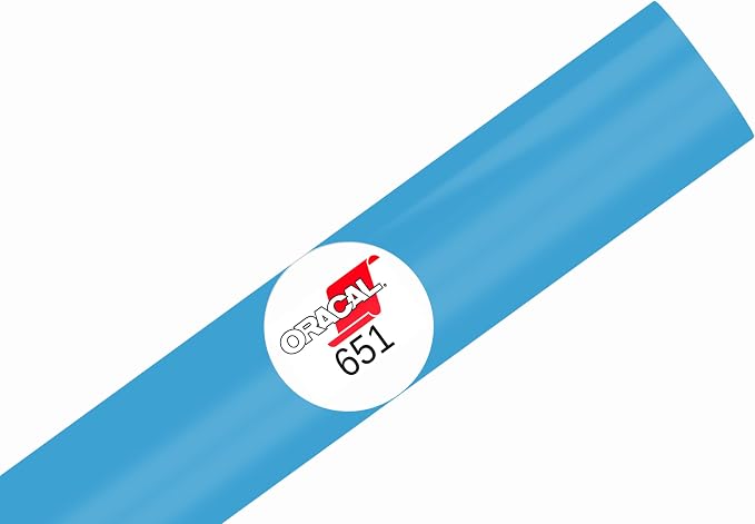 ORACAL 651 Glossy Permanent Vinyl 12 Inch x 15 Feet
